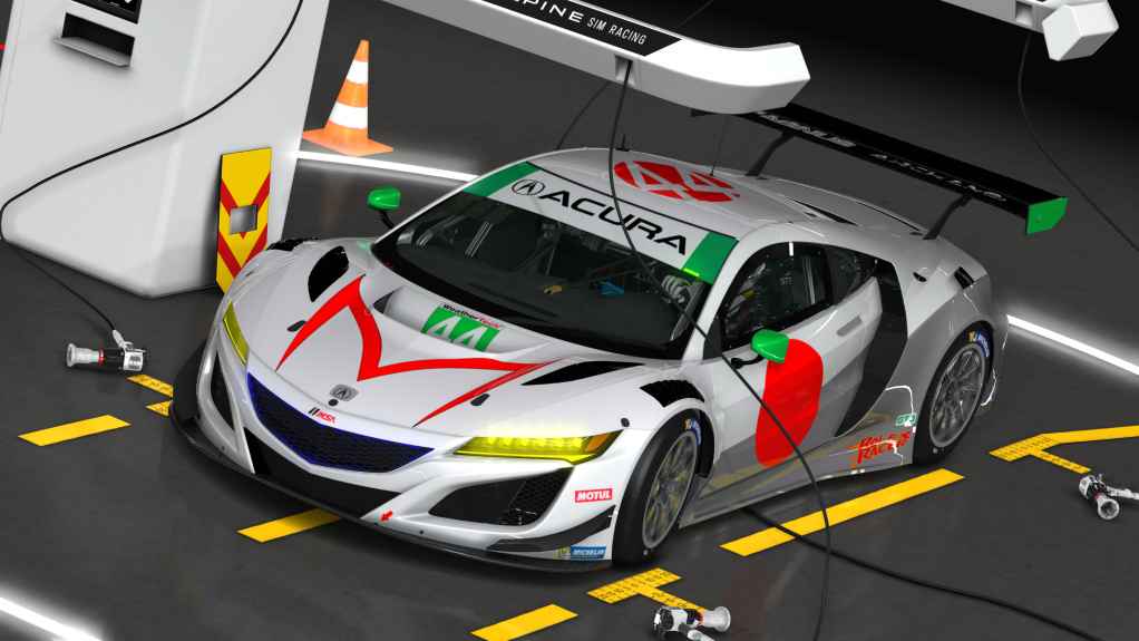 Acura NSX GT3 EVO22, skin 2021_Rolex_24_#44_Magnus_racing