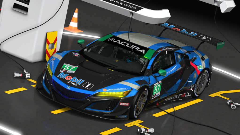 Acura NSX GT3 EVO22, skin 57 Heinricher