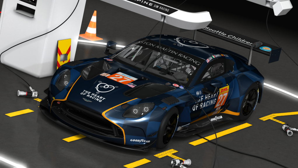Aston Martin Vantage GT3 EVO, skin 2024_WEC_27_Heart Of Racing