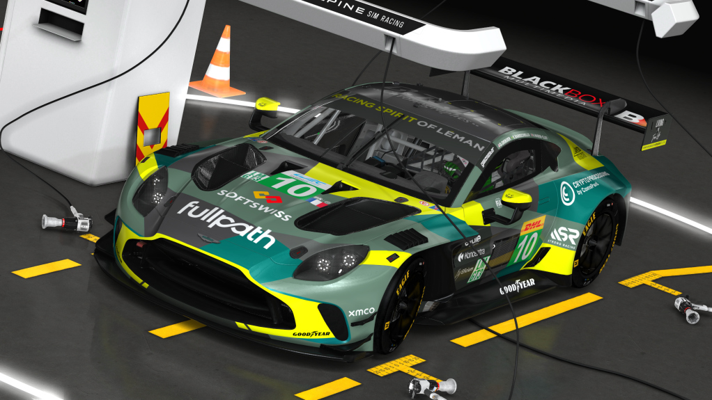 Aston Martin Vantage GT3 EVO, skin 2025 WEC #10 Racing Spirit Of LeMan