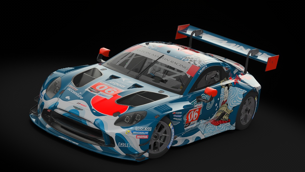 Aston Martin Vantage GT3 EVO, skin TNP MDR #06 L.GELABERT - T15 Daytona