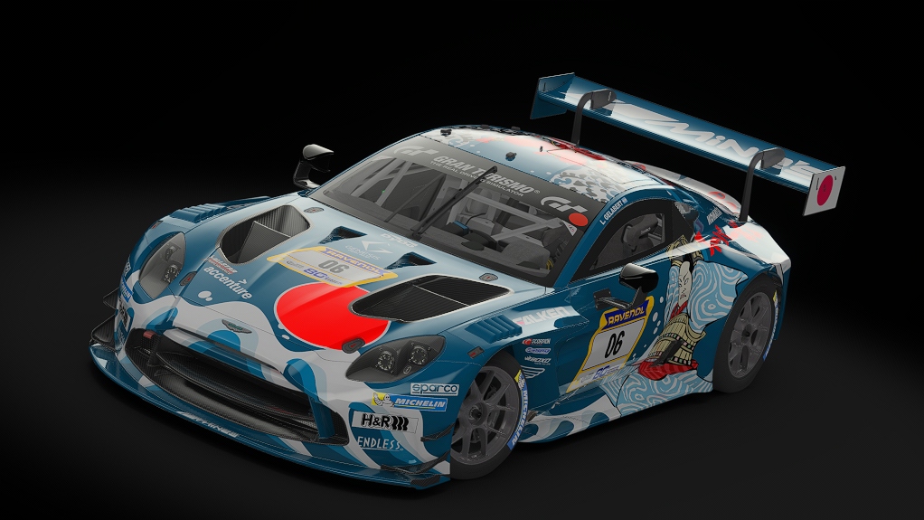 Aston Martin Vantage GT3 EVO, skin nur L gelabert