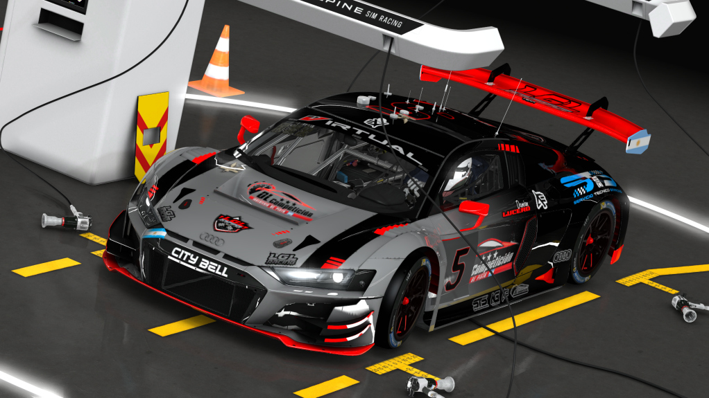 Audi R8 LMS EVO II GT3, skin Damian Lucero #5