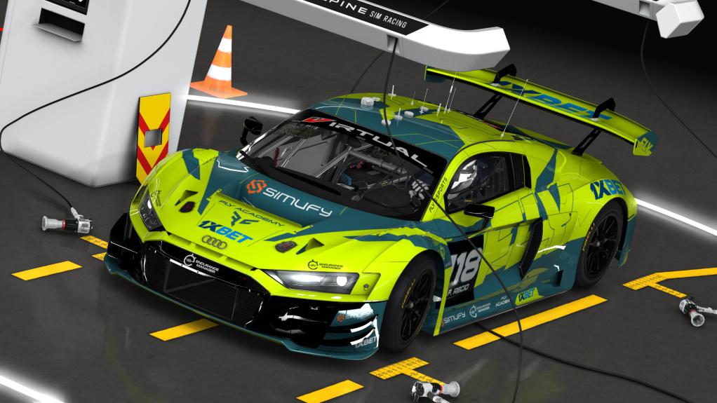 Audi R8 LMS EVO II GT3, skin Fernando Recio 118
