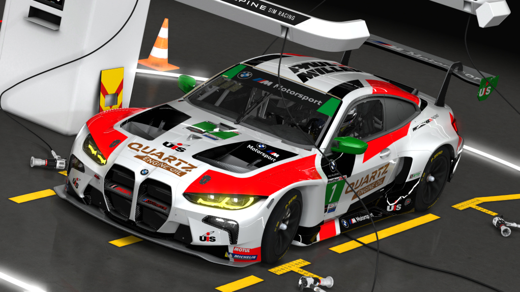 BMW M4 GT3, skin 1 Paul Miller Racing 2022