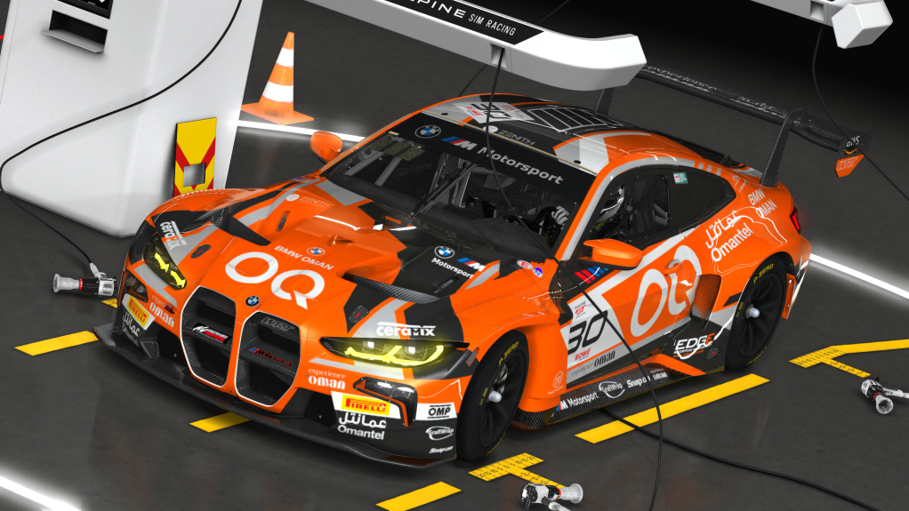 BMW M4 GT3, skin 2024 GTWC #30