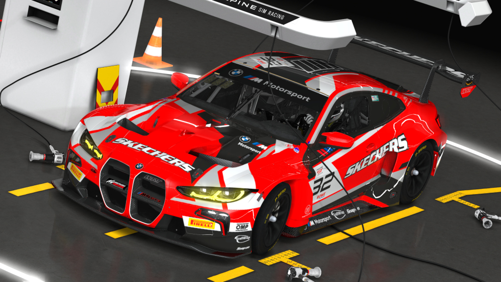 BMW M4 GT3, skin 2024 GTWC #32