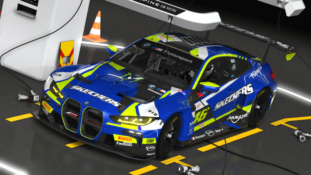 BMW M4 GT3, skin 2024 GTWC #46