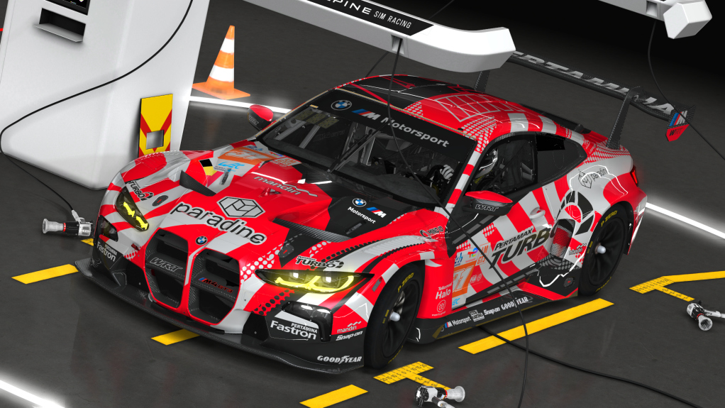 BMW M4 GT3, skin 2024 WEC #31 Le Mans
