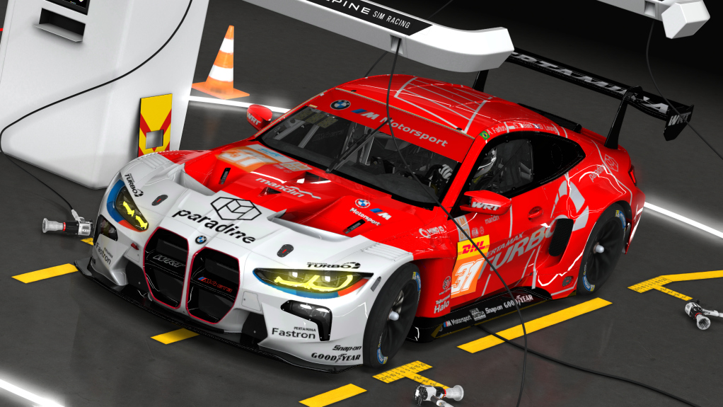 BMW M4 GT3, skin 2024 WEC #31 Qatar