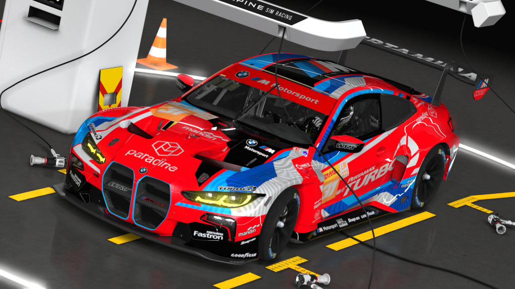 BMW M4 GT3, skin 2024 WEC #31 SAO PAULO