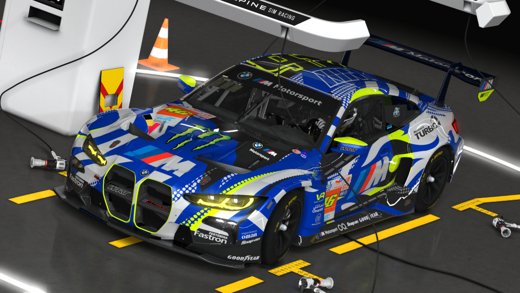 BMW M4 GT3, skin 2024 WEC #46 Le Mans