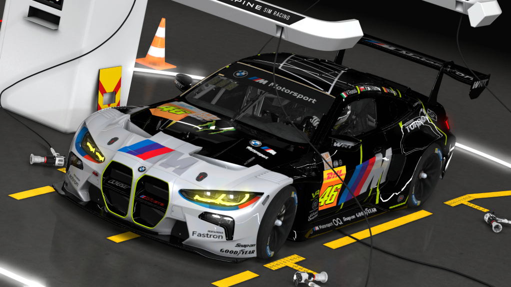 BMW M4 GT3, skin 2024 WEC #46 Qatar
