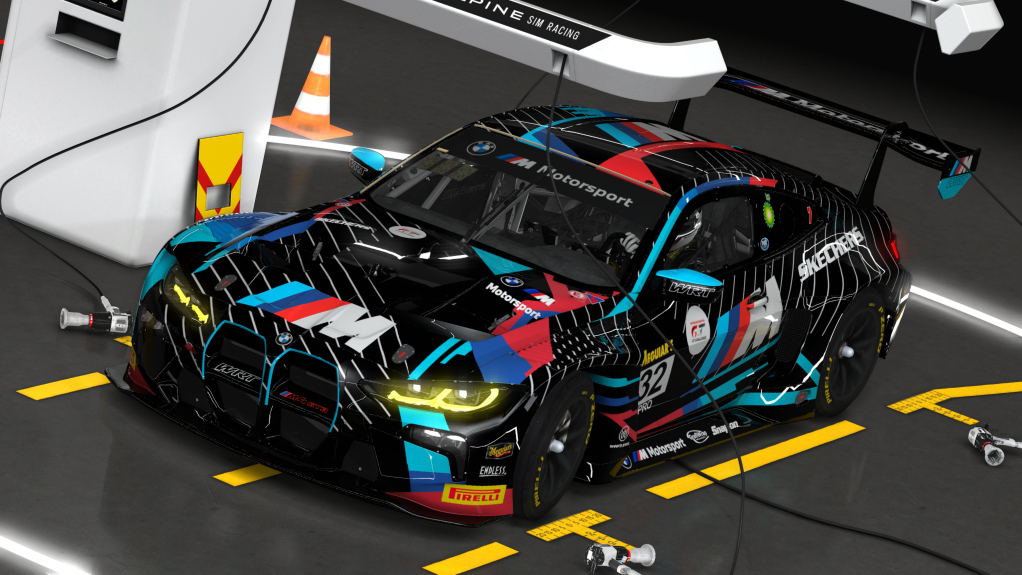 BMW M4 GT3, skin 2025 IGTC Team WRT #32