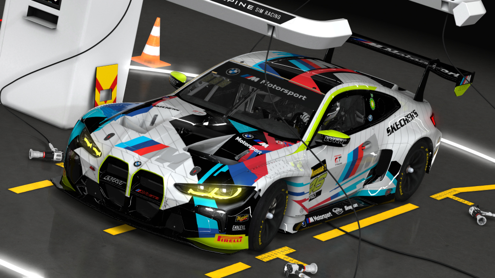 BMW M4 GT3, skin 2025 IGTC Team WRT #46