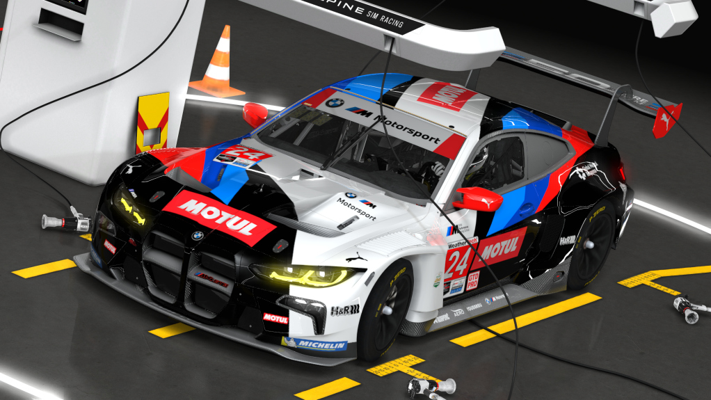 BMW M4 GT3, skin 24 RLL