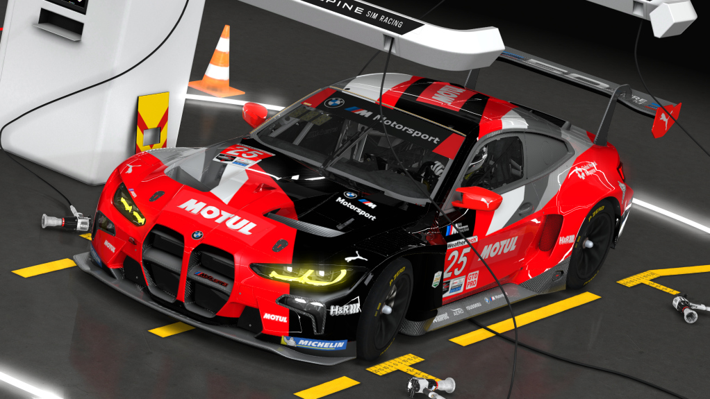 BMW M4 GT3, skin 25 RLL