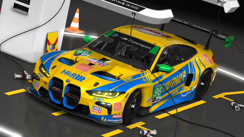 BMW M4 GT3, skin 96 Turner Motorsport