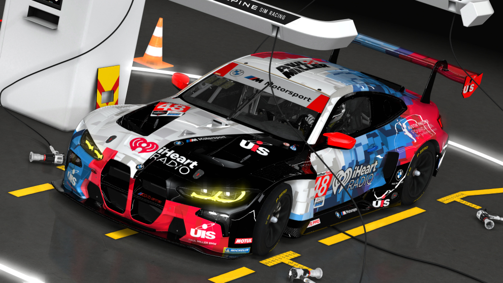 BMW M4 GT3, skin Paul Miller Racing 48