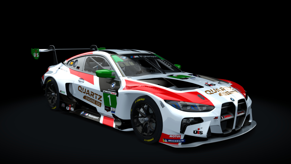 BMW M4 GT3 EVO, skin 1 Paul Miller Racing 2022