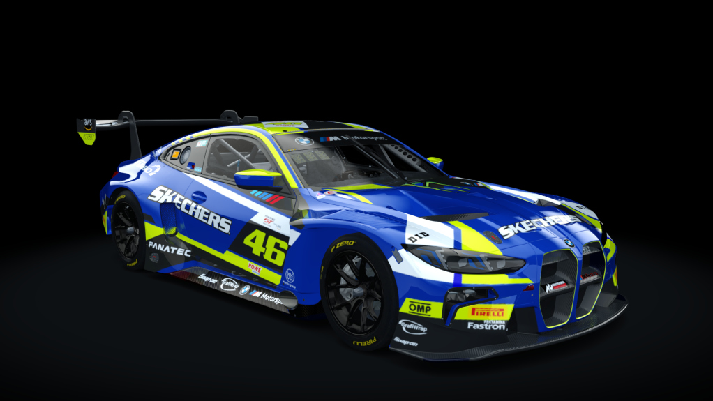 BMW M4 GT3 EVO, skin 2024 GTWC #46