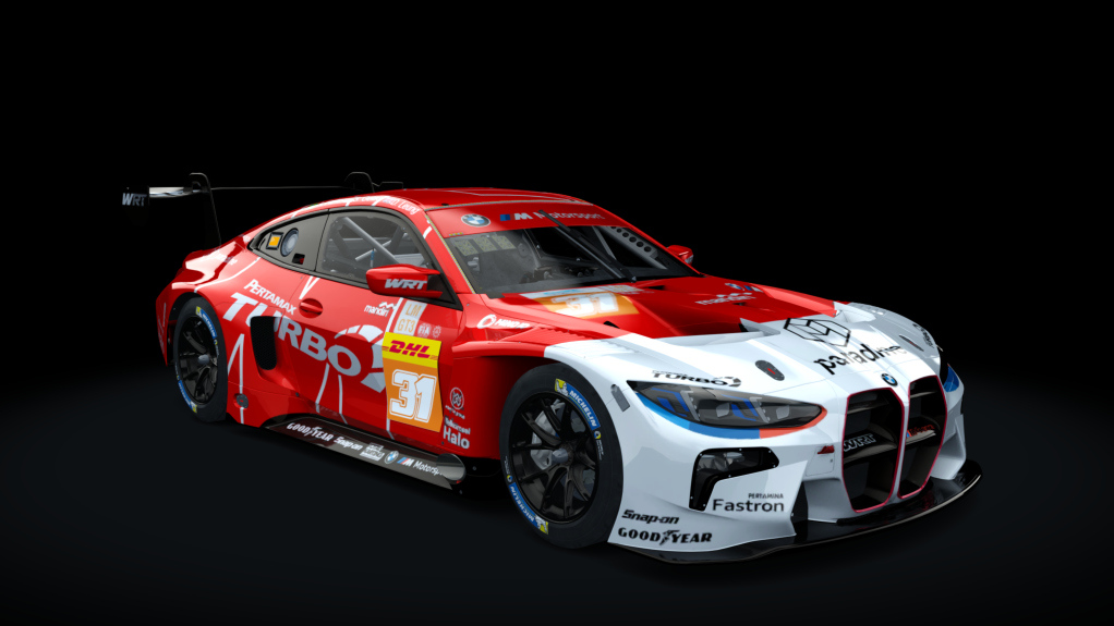 BMW M4 GT3 EVO, skin 2024 WEC #31 Qatar