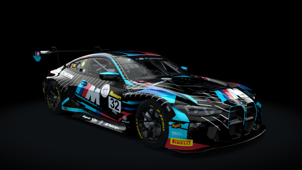 BMW M4 GT3 EVO, skin 2025 IGTC Team WRT #32