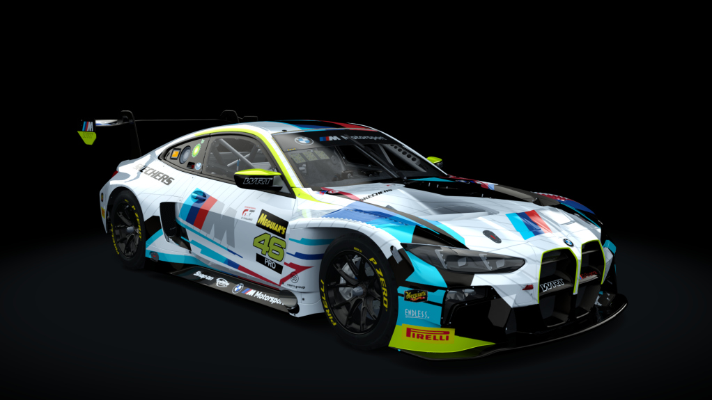 BMW M4 GT3 EVO, skin 2025 IGTC Team WRT #46