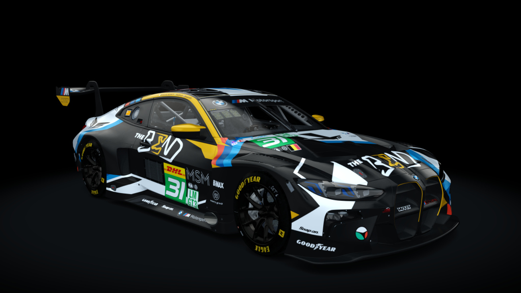 BMW M4 GT3 EVO, skin 2025 WEC #31 The Band Team WRT
