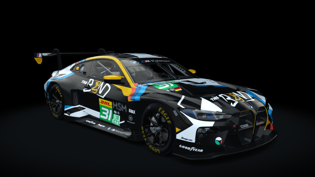 BMW M4 GT3 EVO, skin 2025 WEC - WRT #31
