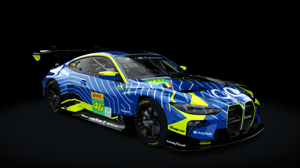 BMW M4 GT3 EVO, skin 2025 WEC 46