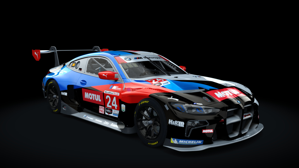 BMW M4 GT3 EVO, skin 24 RLL