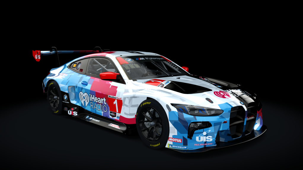 BMW M4 GT3 EVO, skin Paul Miller Racing 1