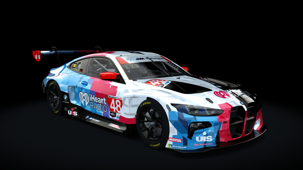 BMW M4 GT3 EVO, skin Paul Miller Racing 48
