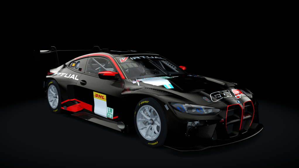 BMW M4 GT3 EVO, skin Virtual Speed Esport S Nuñez