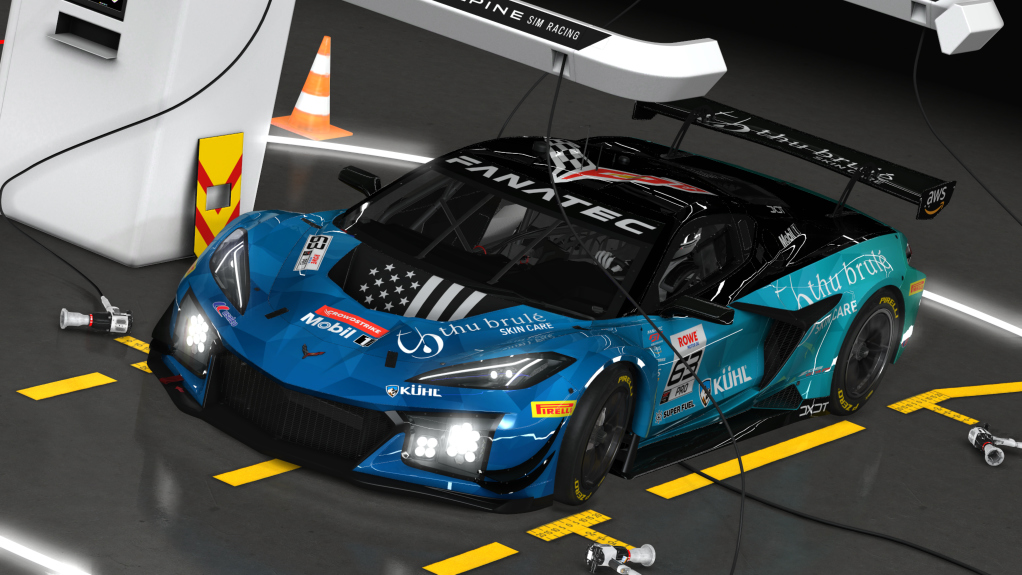 Chevrolet Corvette Z06 GT3.R, skin 2024 GTWC DXDT Racing #63