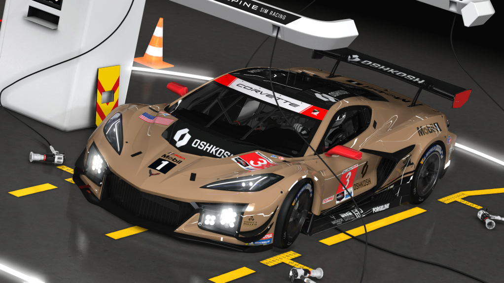 Chevrolet Corvette Z06 GT3.R, skin 3 Pratt Miller Sebring
