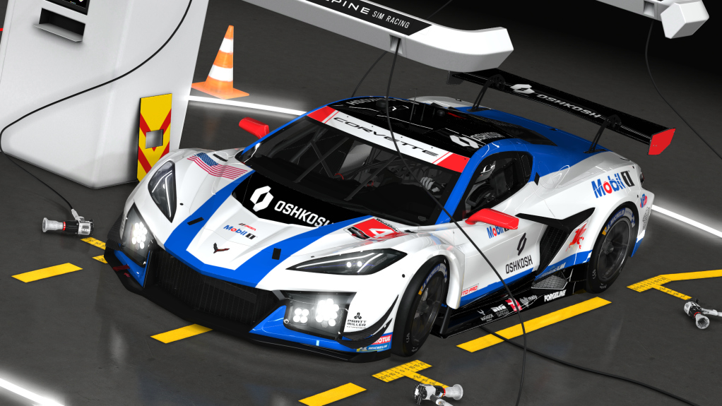 Chevrolet Corvette Z06 GT3.R, skin 4 Pratt Miller Sebring - 25