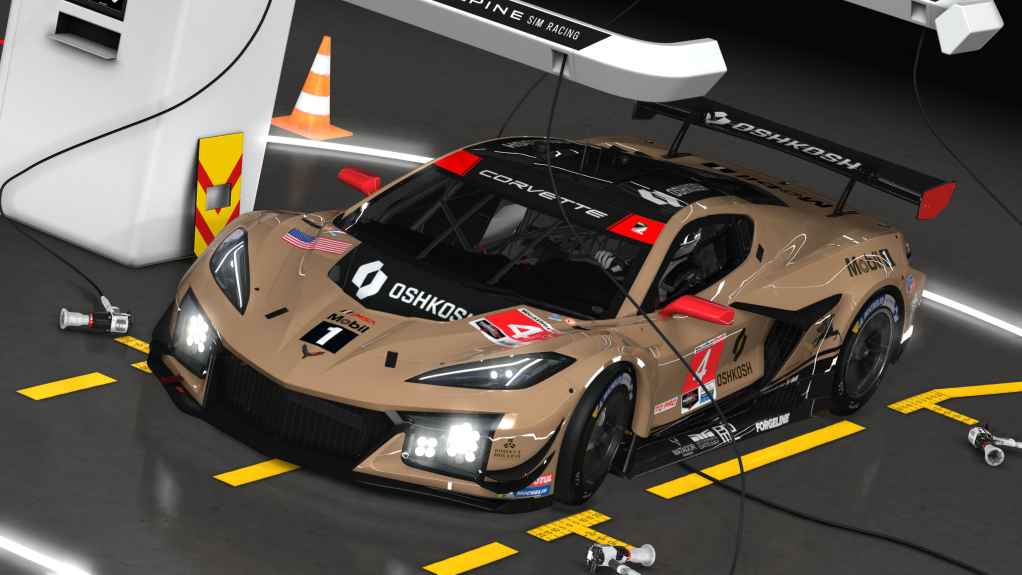 Chevrolet Corvette Z06 GT3.R, skin 4 Pratt Miller Sebring