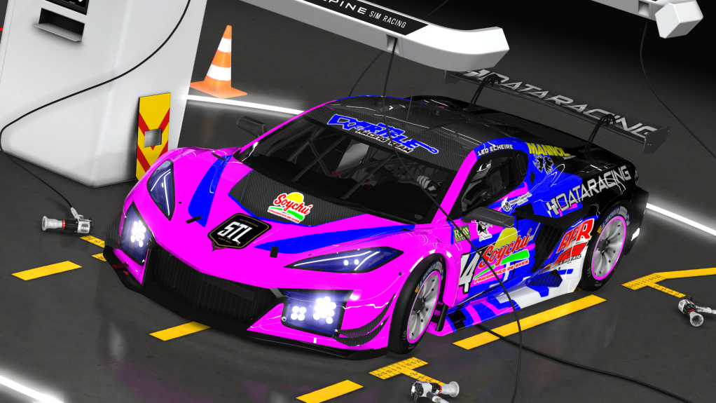 Chevrolet Corvette Z06 GT3.R, skin 44-LEO ECHEIRE