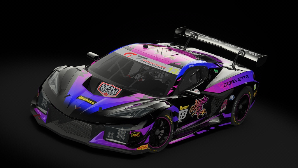 Chevrolet Corvette Z06 GT3.R, skin TNP MDR #13 H.DIAZ - T15 Bathurst