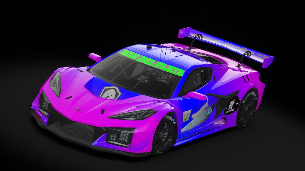 Chevrolet Corvette Z06 GT3.R, skin TNP MDR #4 M.MARCOVECCHIO - T15 Daytona
