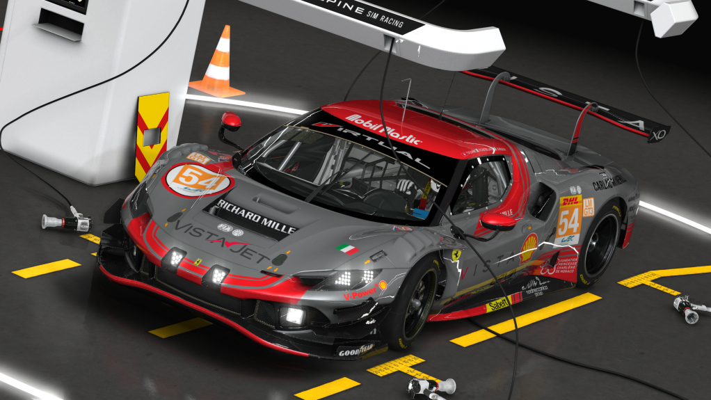 Ferrari 296 GT3, skin 2024_WEC_Vista_AF_Corse_54