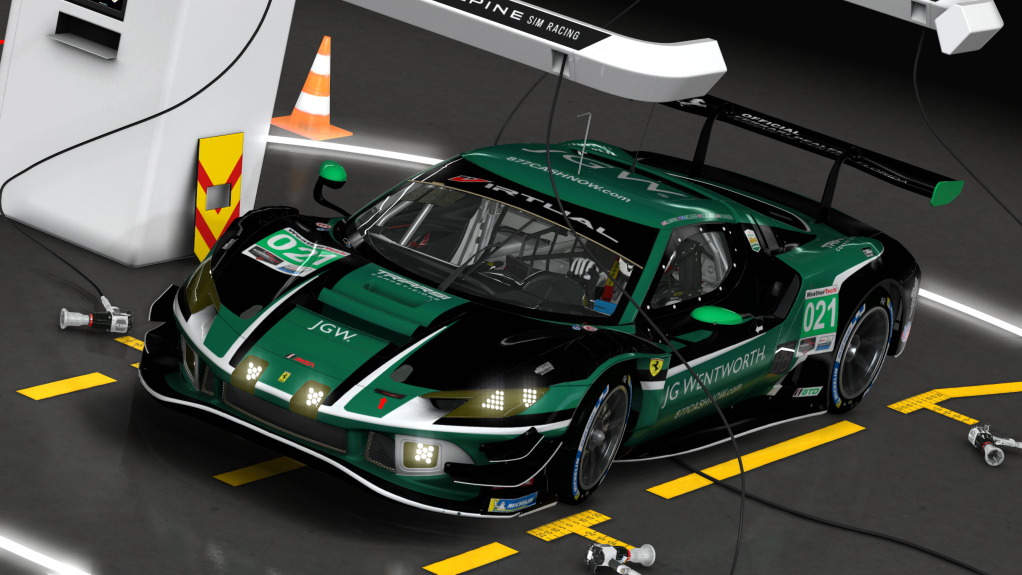 Ferrari 296 GT3, skin 2025 GTD - Triarsi Competizione - #021