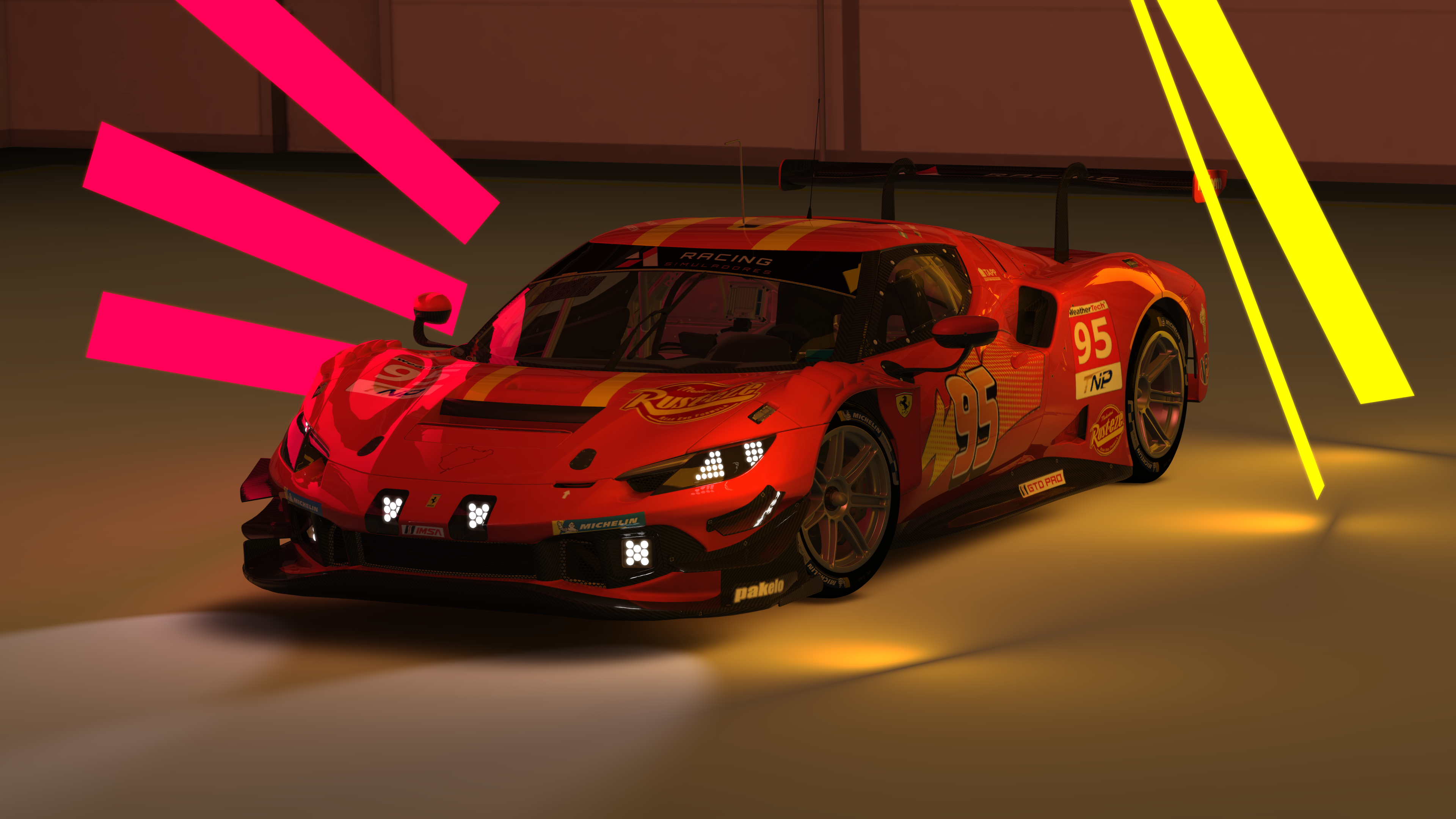 Ferrari 296 GT3, skin nur Ignacio Cordiglia