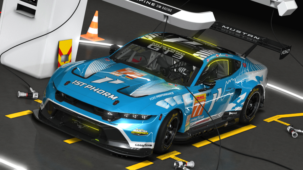 Ford Mustang GT3, skin 2024_WEC_Proton_77