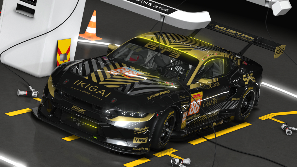 Ford Mustang GT3, skin 2024_WEC_Proton_88
