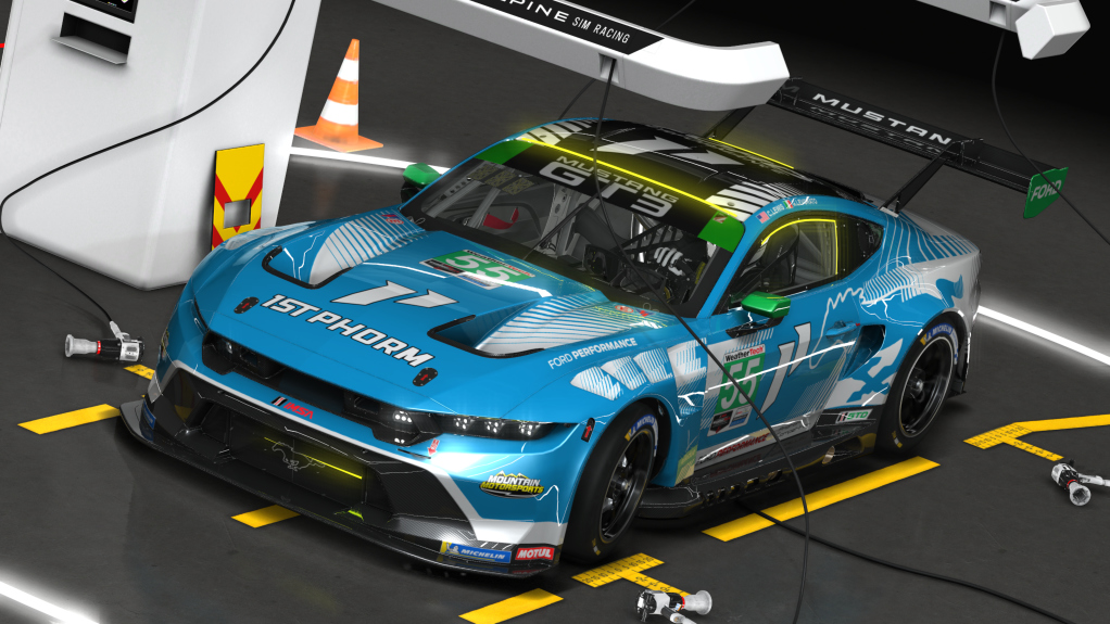 Ford Mustang GT3, skin 55 Proton Competition