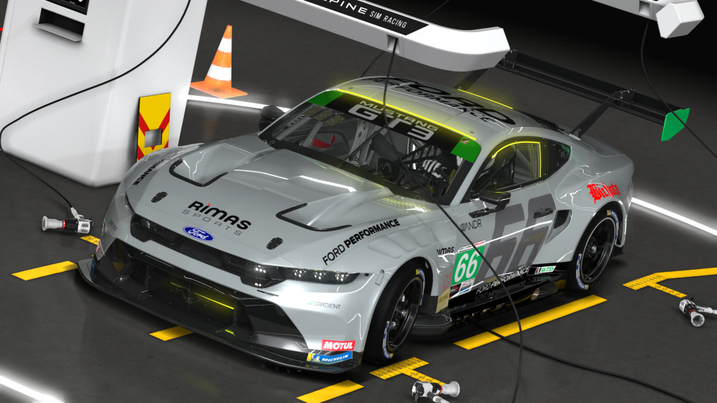 Ford Mustang GT3, skin 66 Proton Competition
