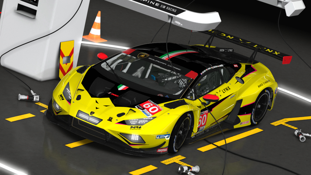 Lamborghini Huracán GT3 EVO2, skin 60 Iron Lynx